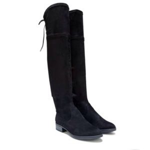 Circus by Sam Edelman Black Suede Thigh High Boots